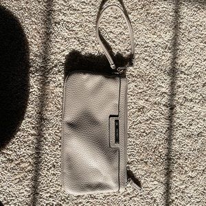 Grey Nine West wristlet